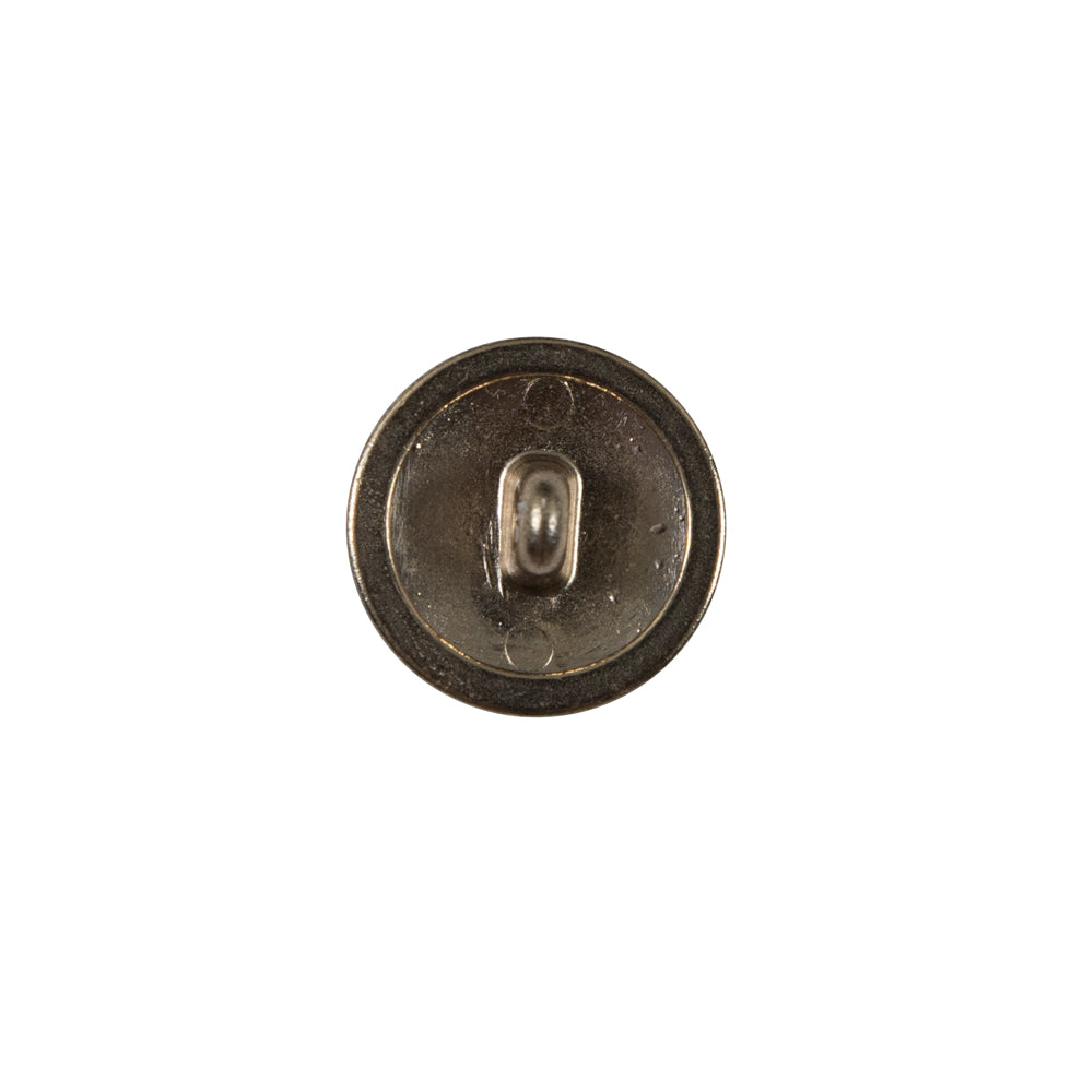 Gold Floral Etched Metal Shank Back Button - 24L/15mm - Joann Fabrics