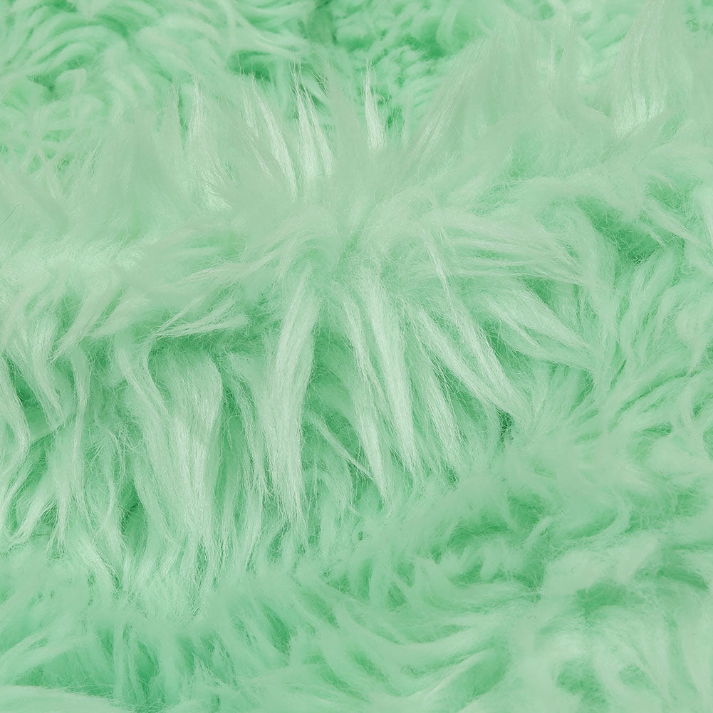 Balenciaga Italian Dusty Aqua Faux Fur - Joann Fabrics