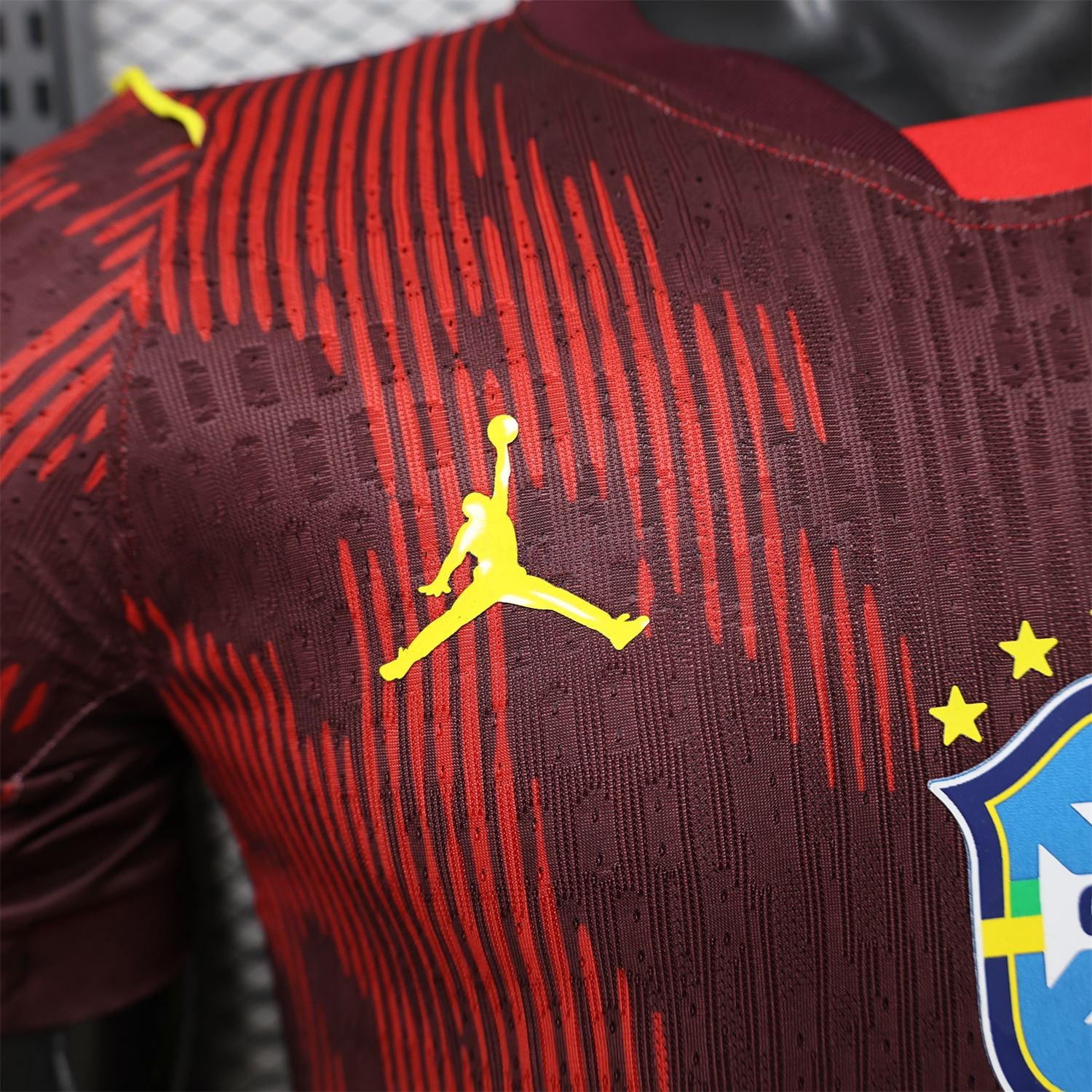 Brazil 2026 Red Goalkeeper Jersey - Player Version - UnitedFutballJersey