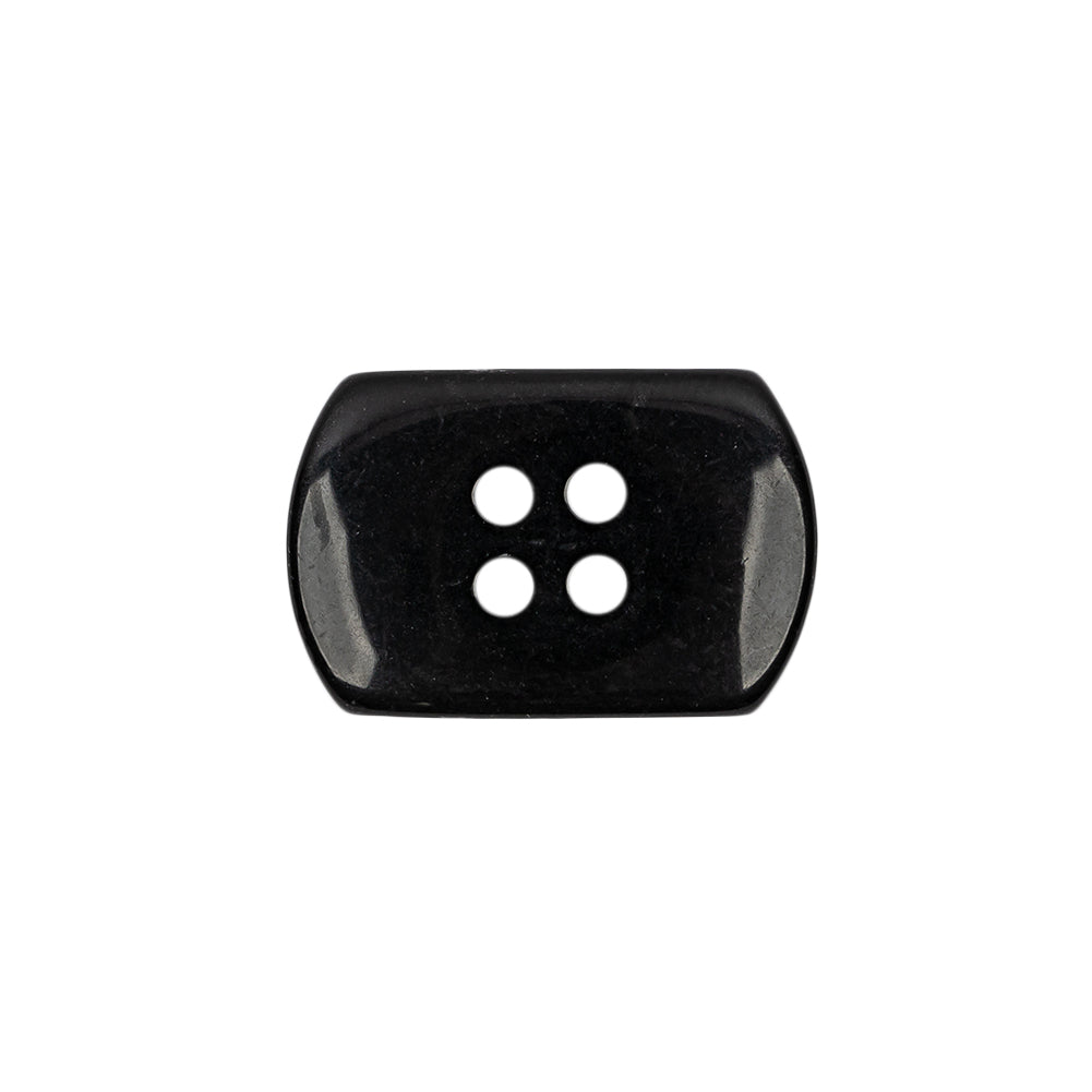 Italian Smoky Iridescent Rectangular 4-Hole Plastic Button - 36L/23mm - Joann Fabrics