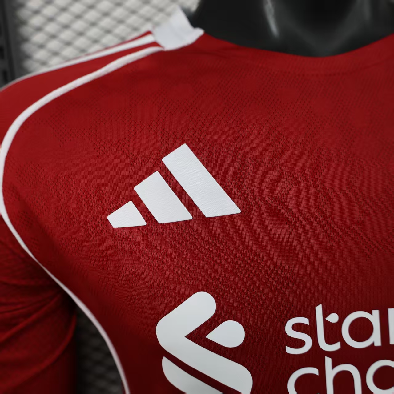 2025/2026 Long Sleeve Liverpool Home Player Version Football Shirt 1:1 Thai Quality