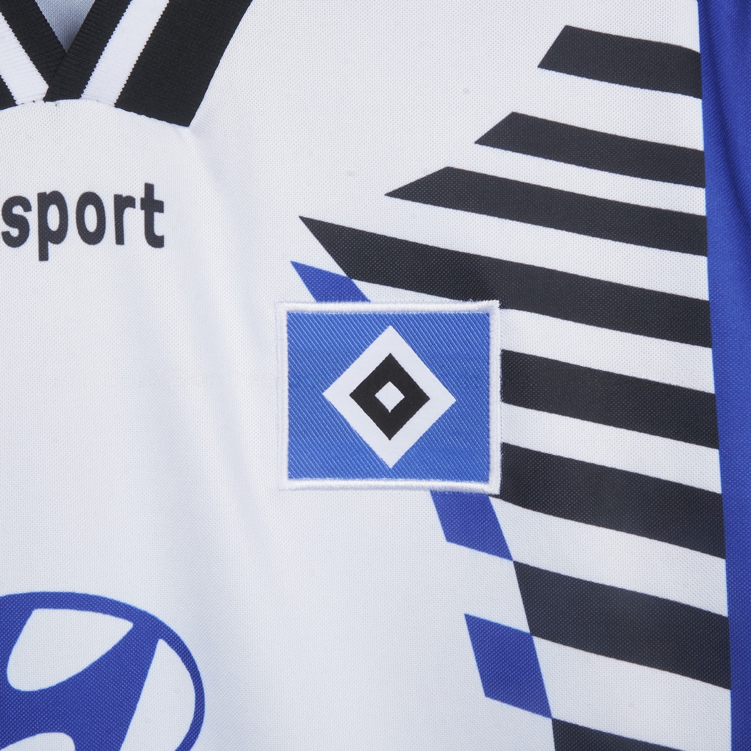 Retro Hamburger SV 1996-97 Away Blue Jersey - UnitedFutballJersey