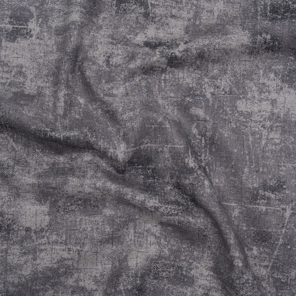 Printed Quilting Cotton by Northcott - Charcoal Painterly Texture - Canvas Collection - Joann Fabrics