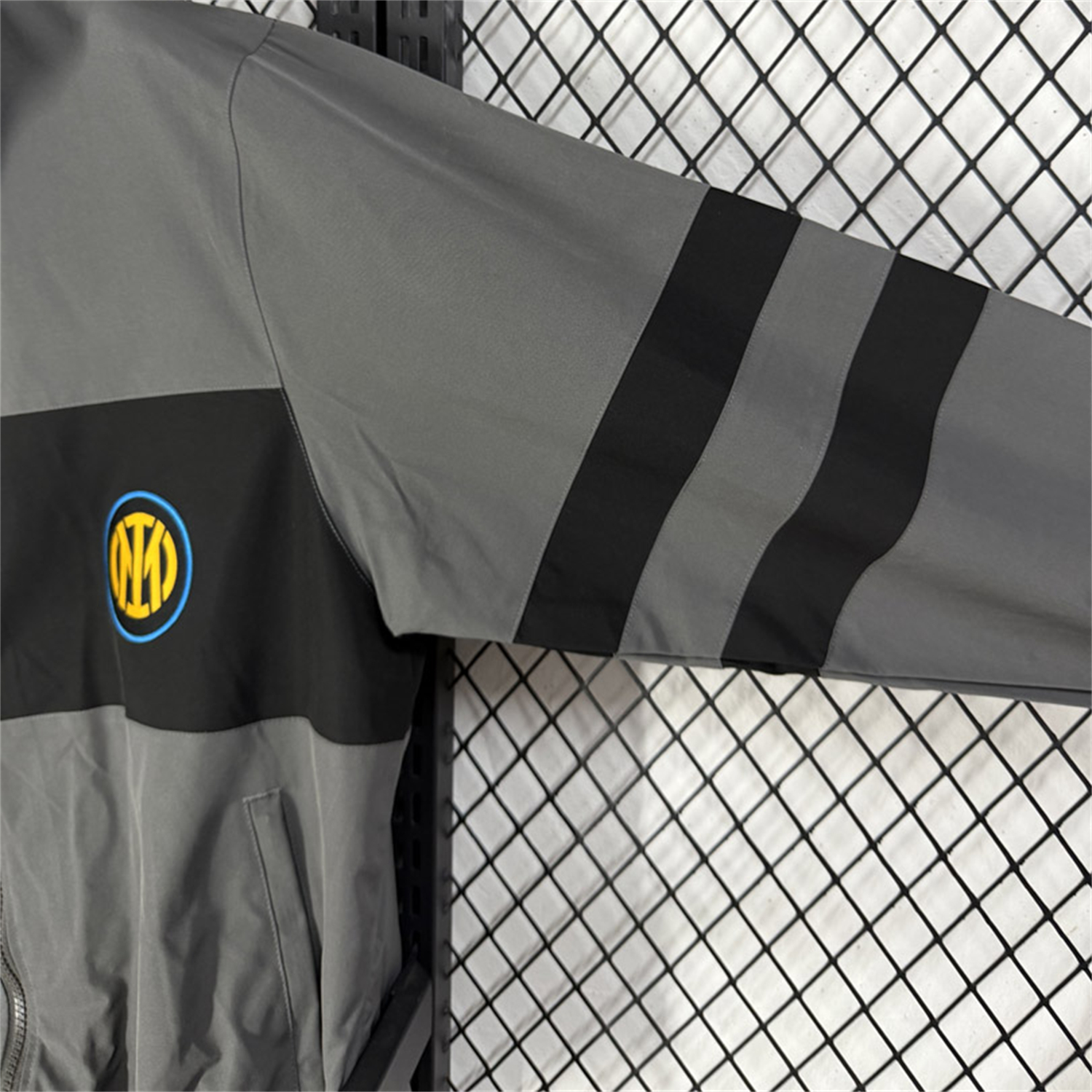 Inter Milan 26-27 I96 Grey Windbreaker - UnitedFutballJersey