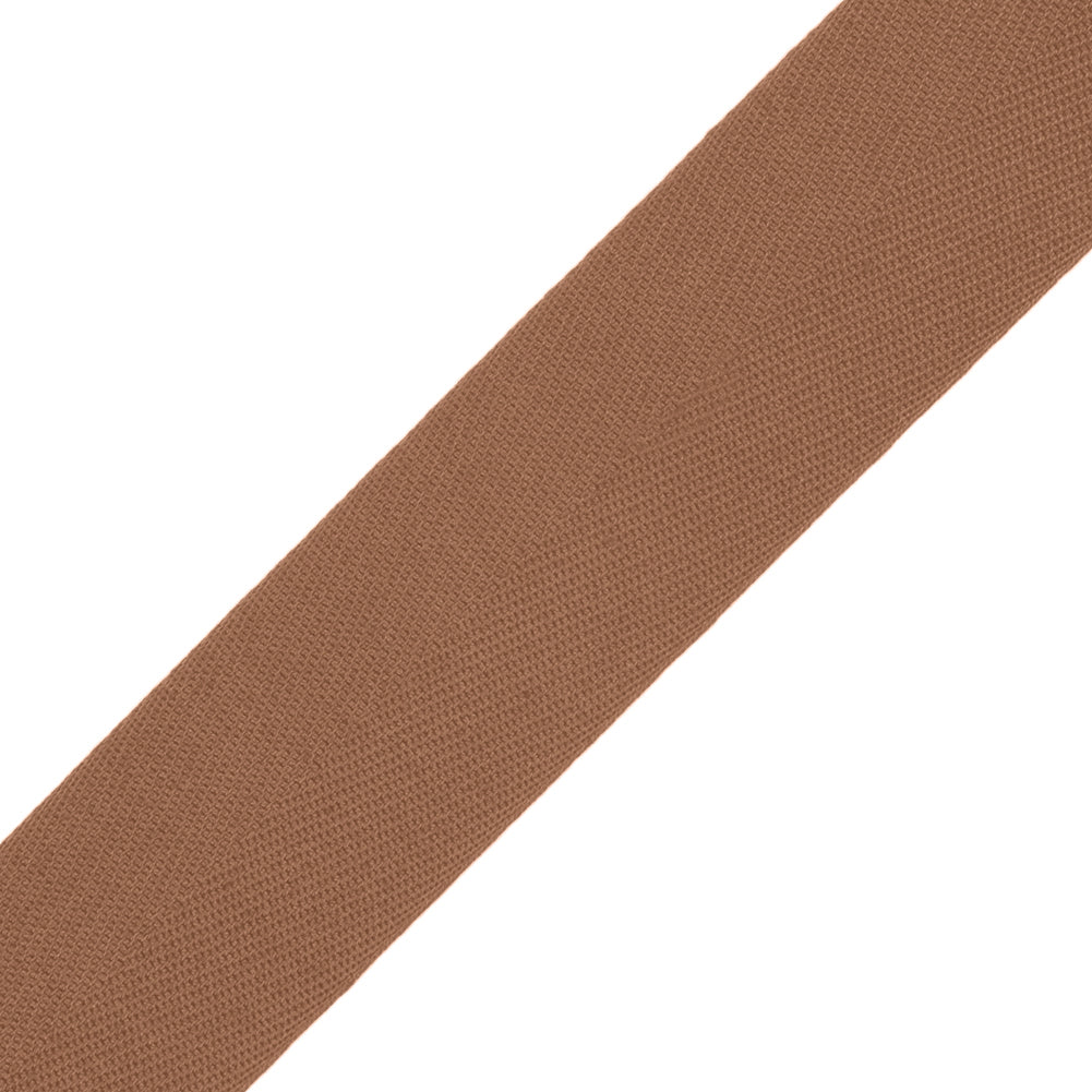 Tilly Coffee Herringbone Cotton Twill Tape - 25mm - Joann Fabrics