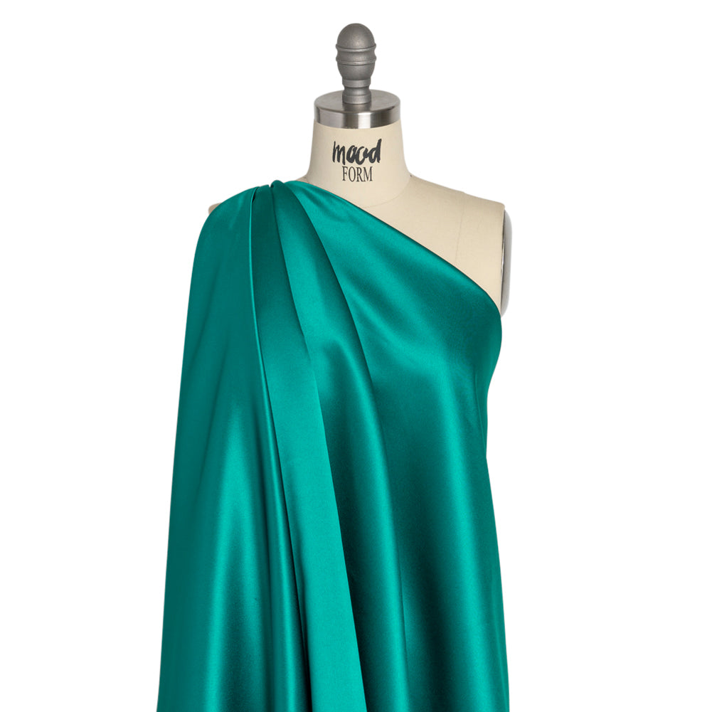 Premium Polyester Satin - Deep Teal - Gavia Collection by Mood - Joann Fabrics