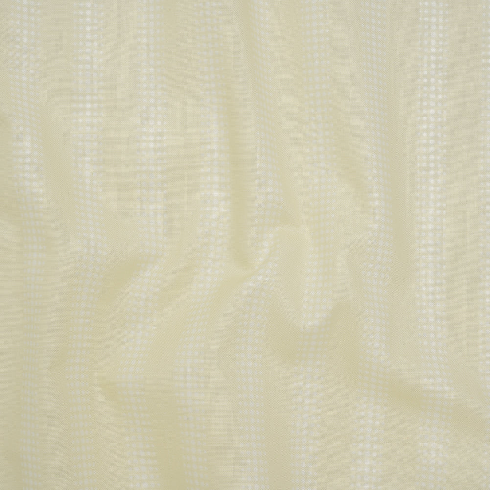 Printed Quilting Cotton by Heather Bailey for FIGO Studio - Ivory Dot Stripe - Pop Sugar Collection - Joann Fabrics