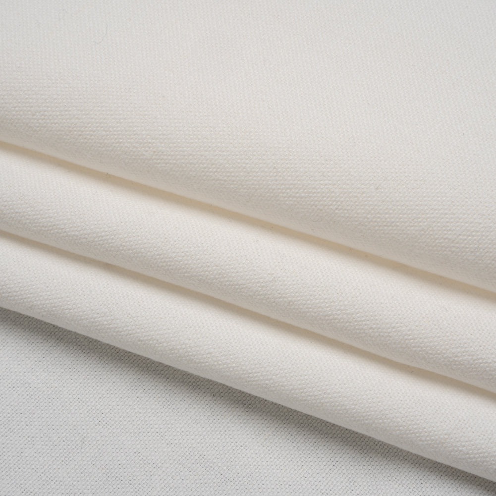Double Wide Brushed Cotton and Linen Woven - Chalk - British Imported - Joann Fabrics