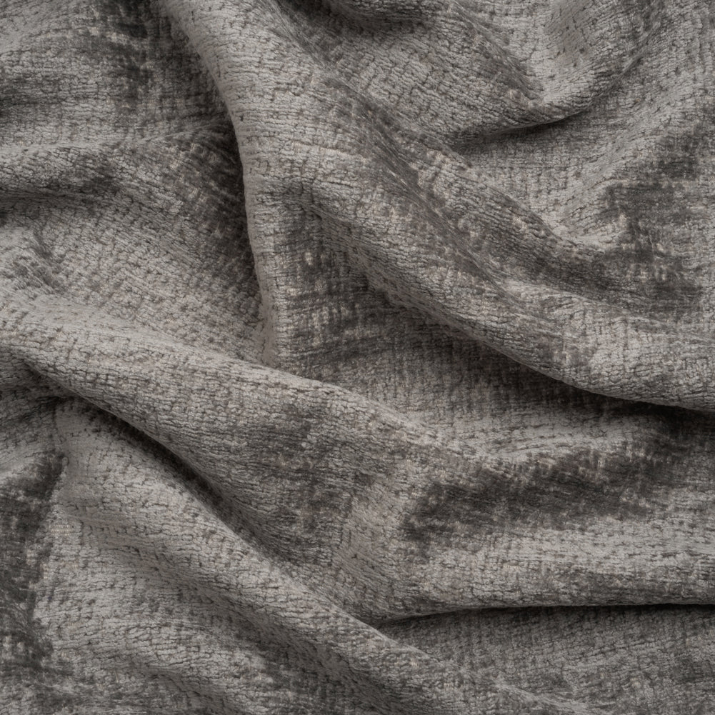 Textured Upholstery Chenille - Platinum - Odie Collection - Joann Fabrics