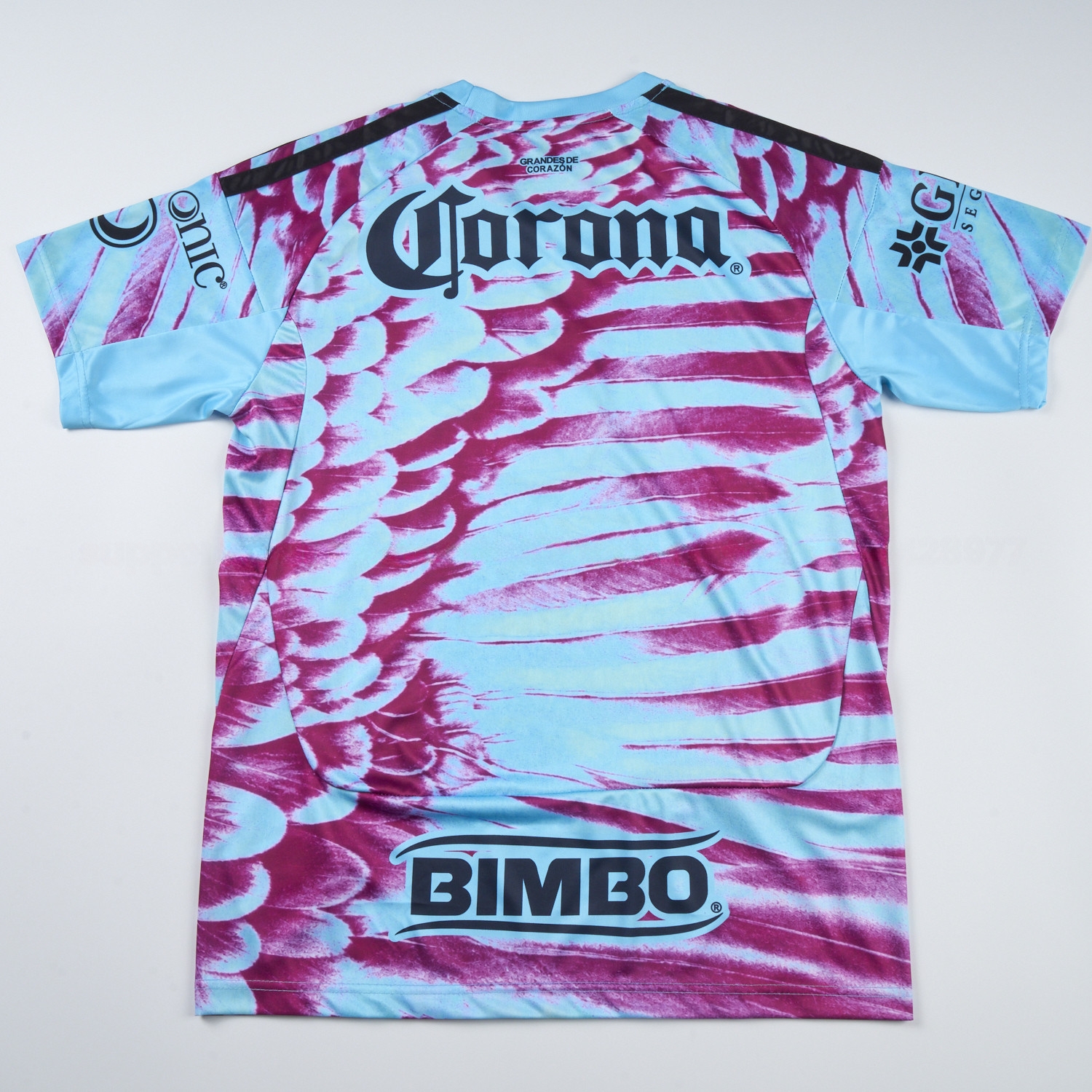 America 26-27 Pink And Blue Goalkeeper Jersey - Fans Version - UnitedFutballJersey
