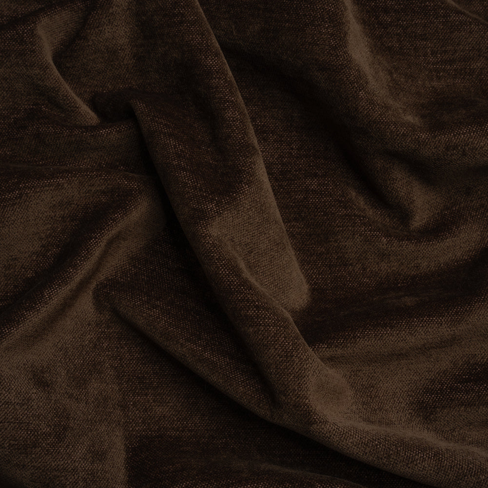 Upholstery Chenille with Latex Backing - Espresso - Tonnet Collection - Joann Fabrics