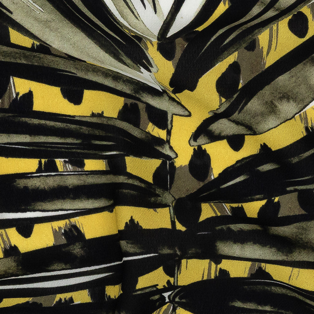 Mood Exclusive Banana Oasis Polyester Crepe - Joann Fabrics