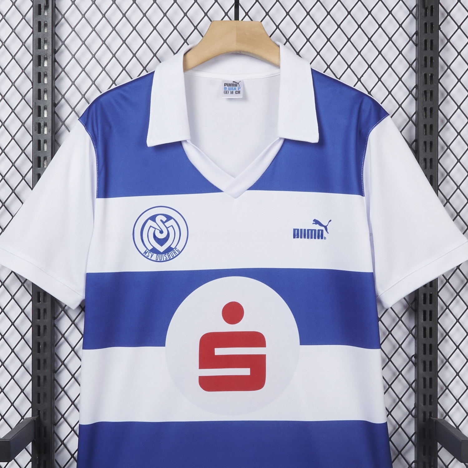 Retro Duisburg 1990-91 Home Jersey - UnitedFutballJersey