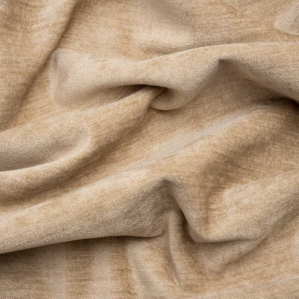 Upholstery Chenille with Latex Backing - Beige - Tonnet Collection - Joann Fabrics