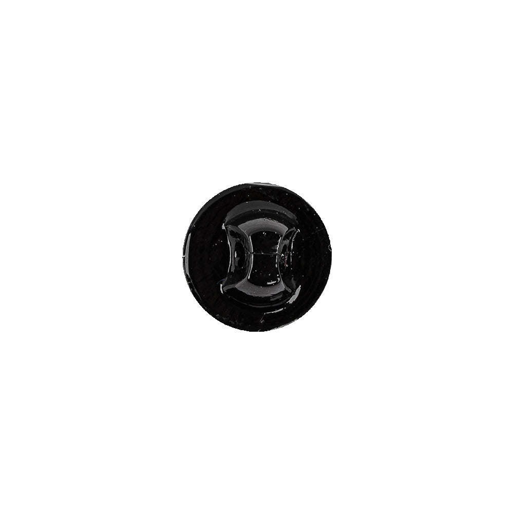 Black Glass Button - 18L/11.5mm - Joann Fabrics
