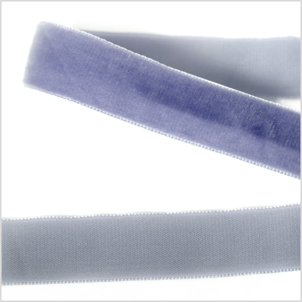 Single Faced Velvet Ribbon Made in Italy - 7/8