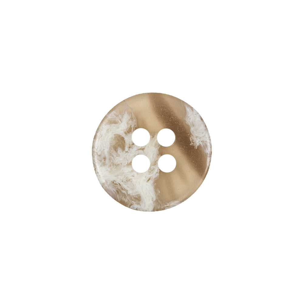 Silver Birch and Mushroom Swirl Translucent 4-Hole Low Convex Top Plastic Button - 24L/15mm - Joann Fabrics