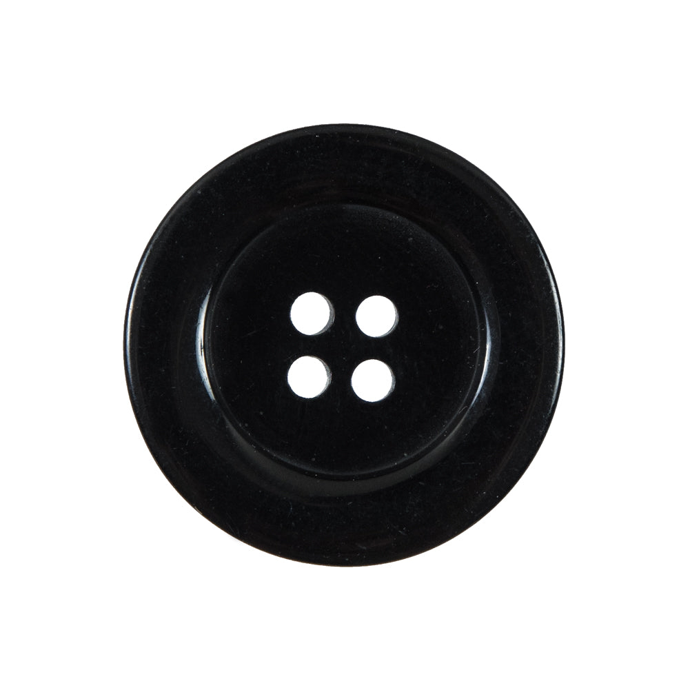Black 4-Hole Plastic Button - 40L/25.5mm - Joann Fabrics