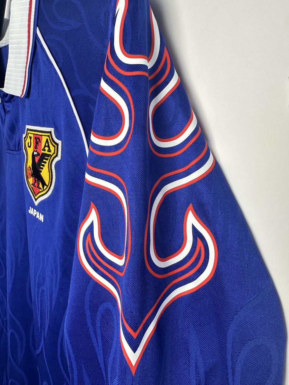 1998 Retro Japan Home Football Jersey Long Sleeve 1:1 Thailand Quality