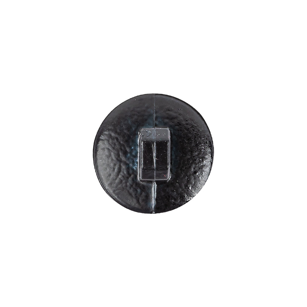 Italian Shiny Navy Basketweave Embossed Faux Leather Button - 24L/15mm - Joann Fabrics