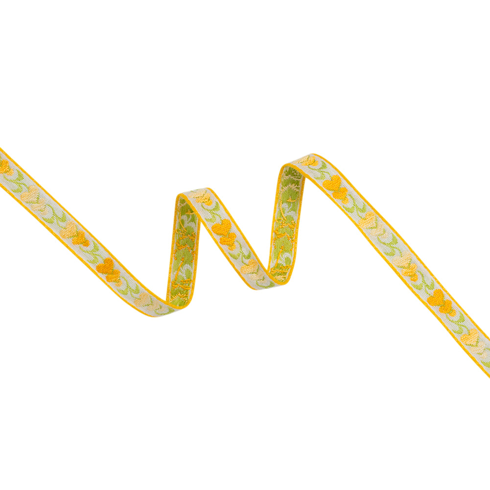 Cotton Jacquard Ribbon - 0.5