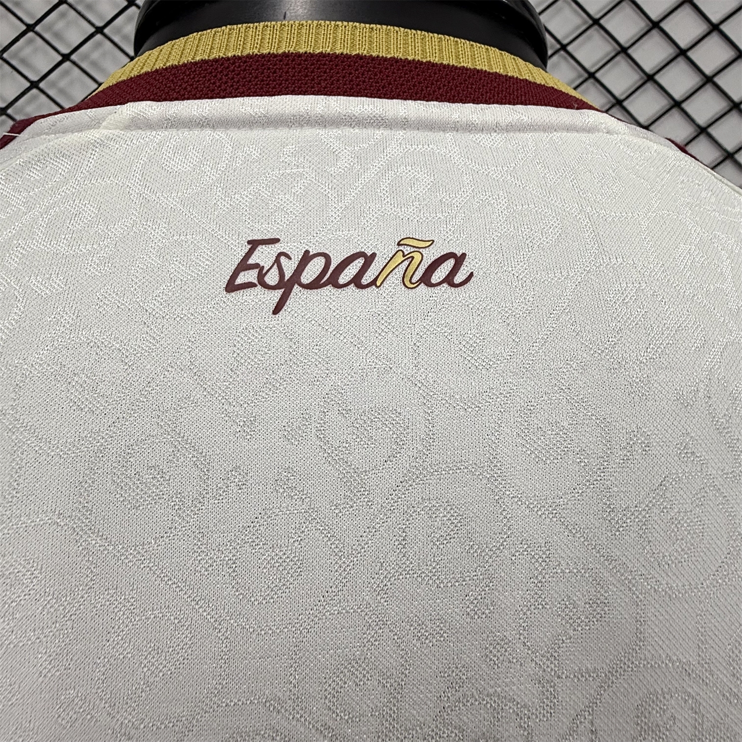 【Two-Crown Star】Spain 2026 Away Long Sleeves Jersey - Player Version - UnitedFutballJersey
