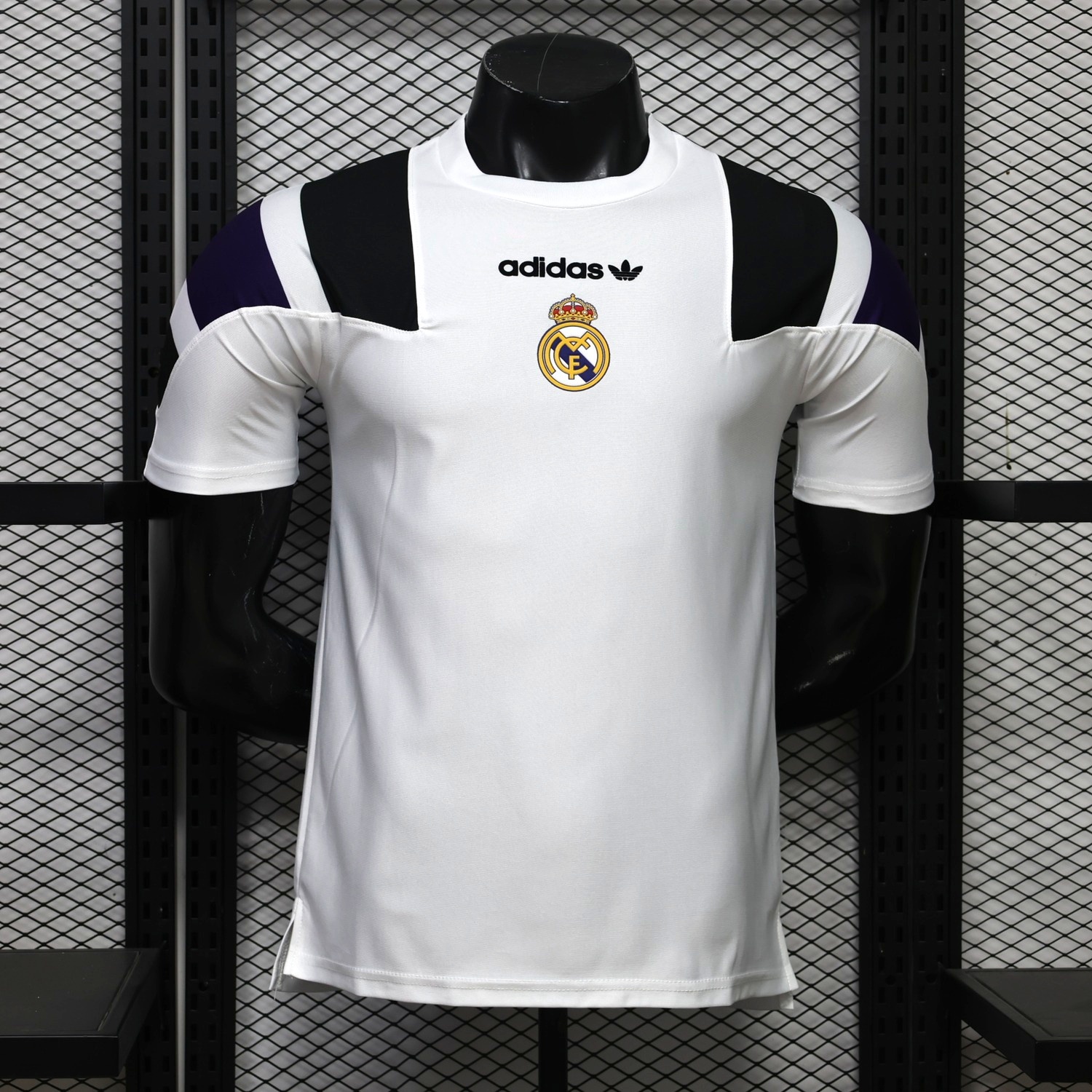 Real Madrid 26-27 Retro Style Casual White Jersey - Player Version - UnitedFutballJersey