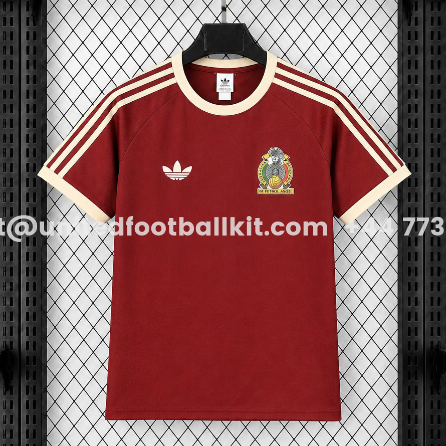 Mexico 2026 3-Stripes Adicolor Red Special Jersey - Fans Version - UnitedFutballJersey