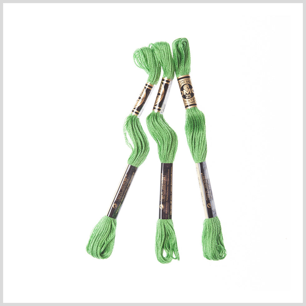 3-Pack DMC Size 6 Embroidery Floss #702 Kelly Green - Joann Fabrics