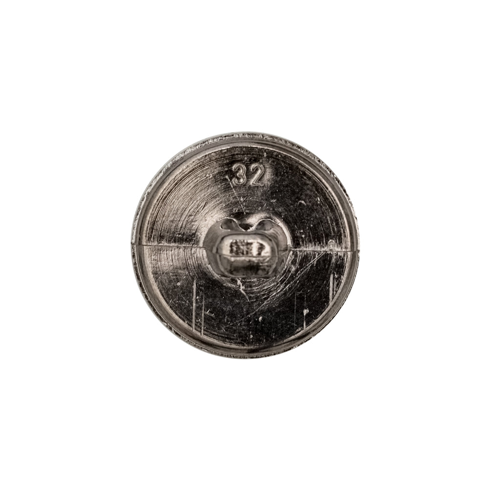 Italian Silver Crest Plastic Shank Back Button - 32L/20mm - Joann Fabrics