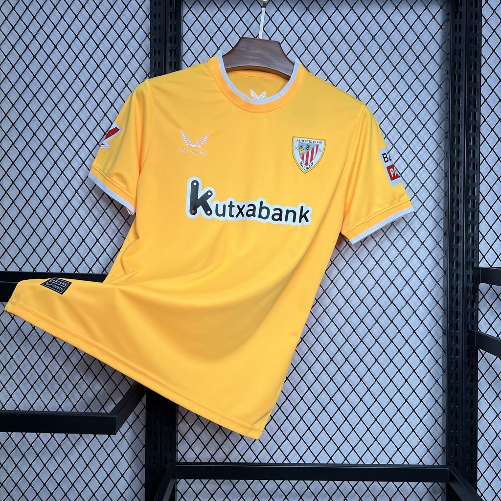 2024/2025 Athletic Bilbao Goalkeeper Uniform Jersey Shirt 1:1 Thai Quality