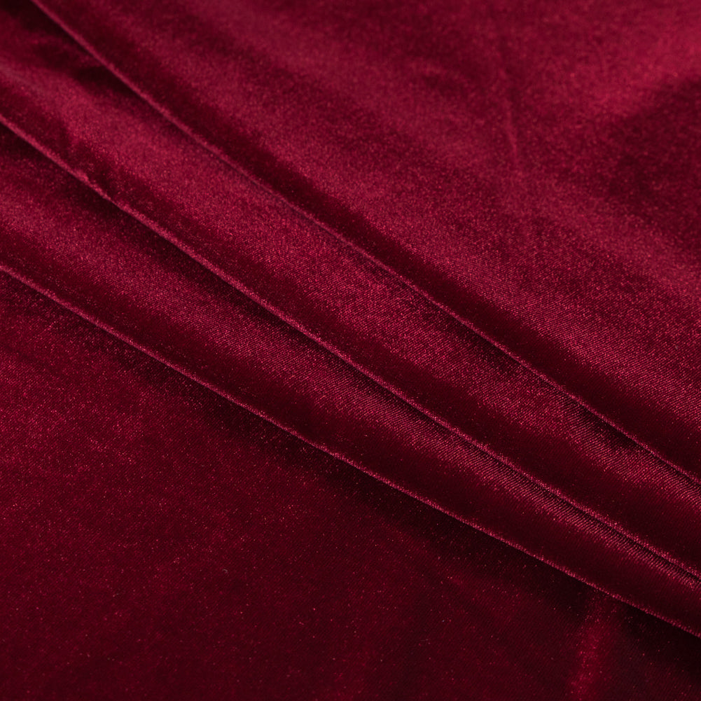 Stretch Velour - Sultan Red - Persica Collection - Joann Fabrics