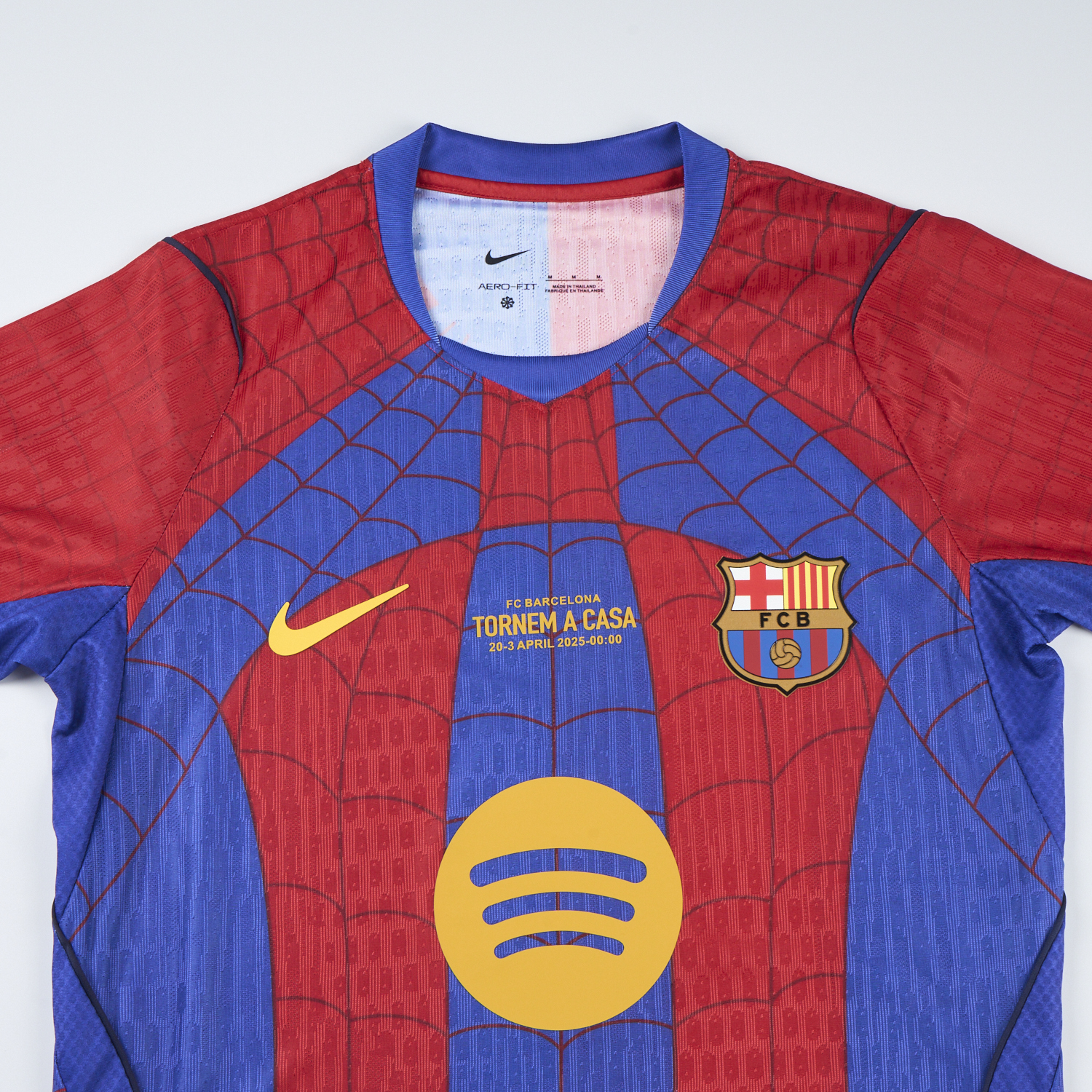 Barcelona 26-27 X Spider Man Special Jersey - Player Version - UnitedFutballJersey
