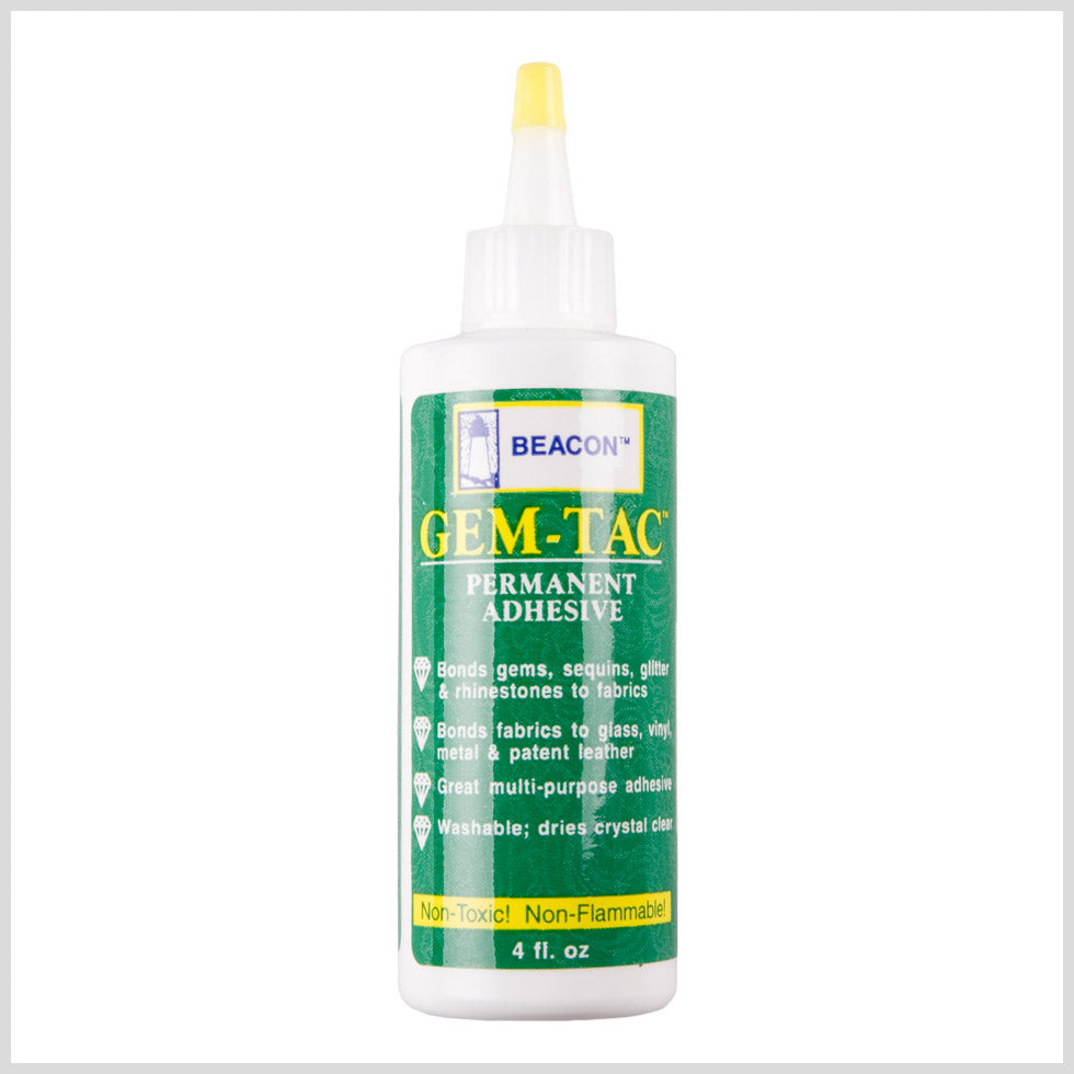 Gem-Tac Permanent Adhesive - 4 Fl. Oz. - Joann Fabrics