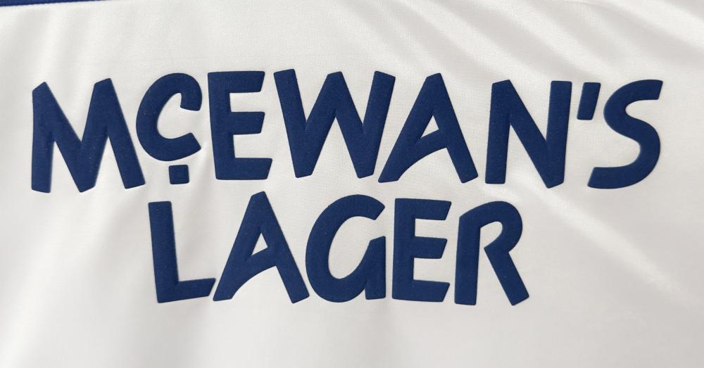 1993/1994 Retro Rangers Away White Football Shirt 1:1 Thai Quality