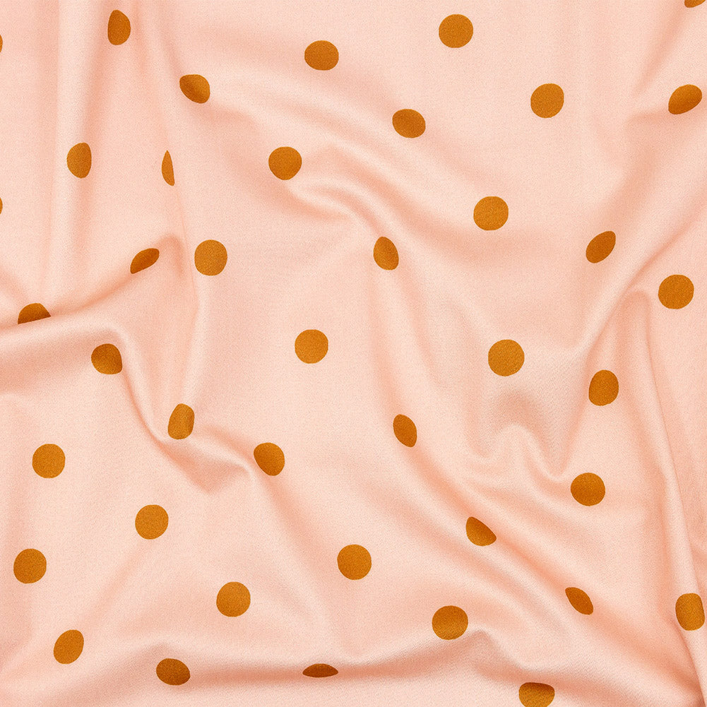 Mood Exclusive Pink Let's Bounce Stretch Cotton Sateen - Joann Fabrics