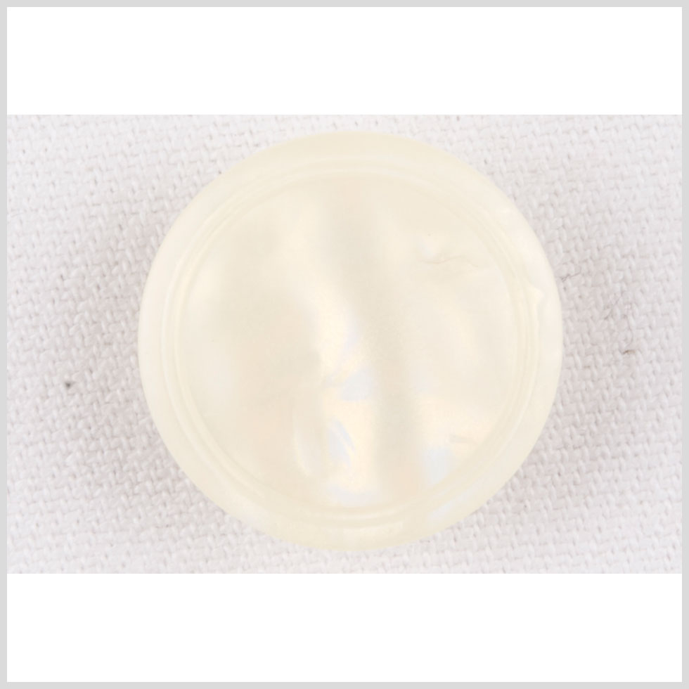 Plastic Shank Back Button - 36L/23mm - Ivory Gold Luster - Joann Fabrics