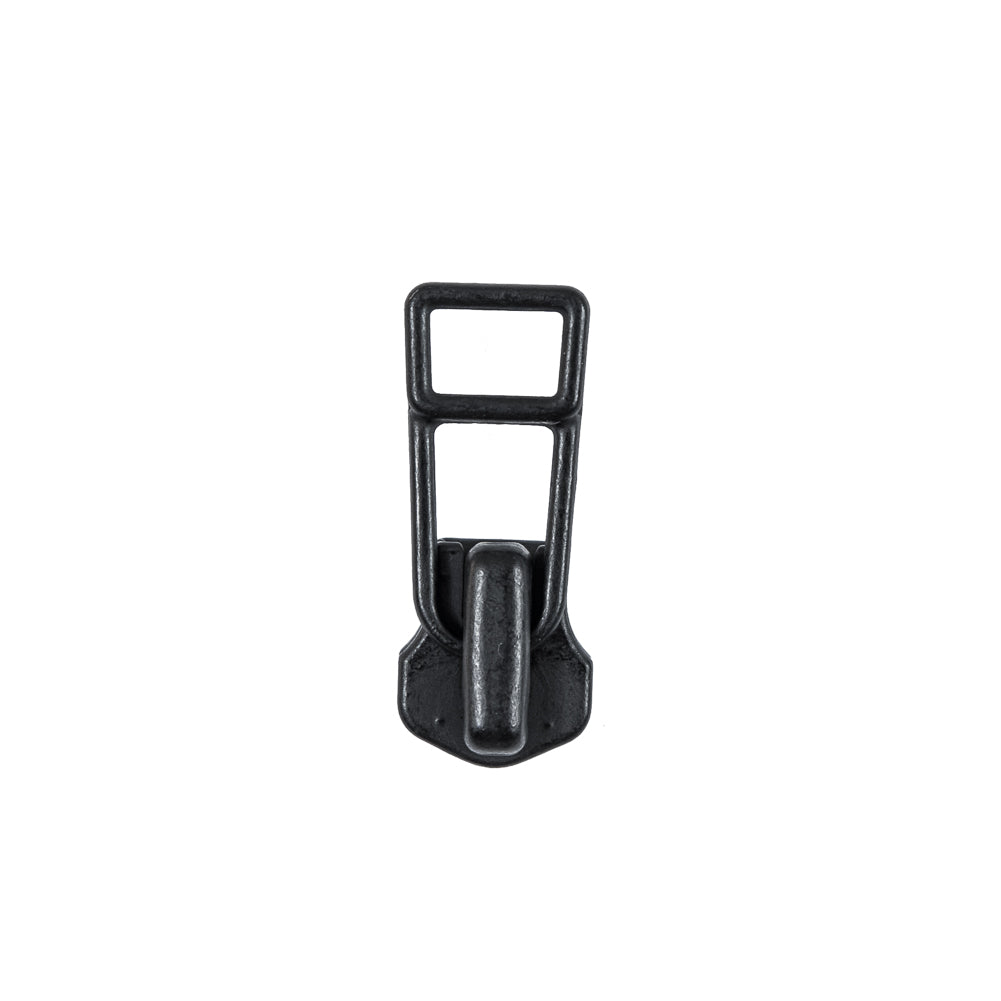 YKK Black Open Trapezoid Metal Zipper Pull - #5 - Joann Fabrics