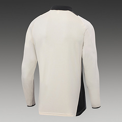 2024/2025 Real Madrid Beige Half-Pull Training Suit Football Shirt 1:1 Thai Quality Set