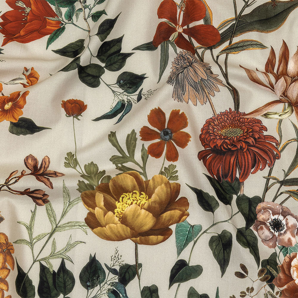 Cotton Voile - Pumice Stone Floral - Garden of Earthly Delights Print - Mood Exclusive Harvest Collection - Joann Fabrics
