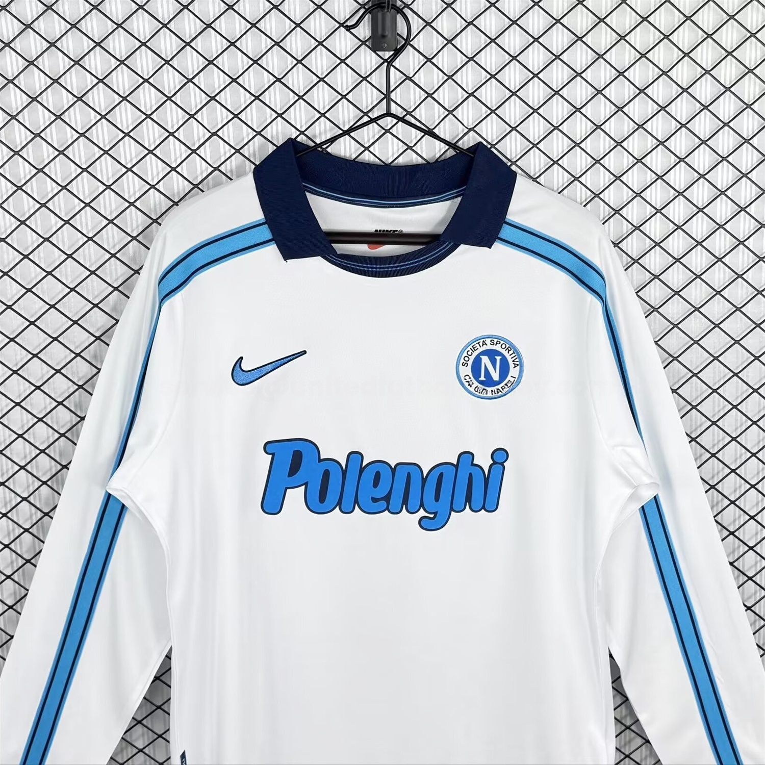 Retro Napoli 1998-99 Away Long Sleeves Jersey - UnitedFutballJersey