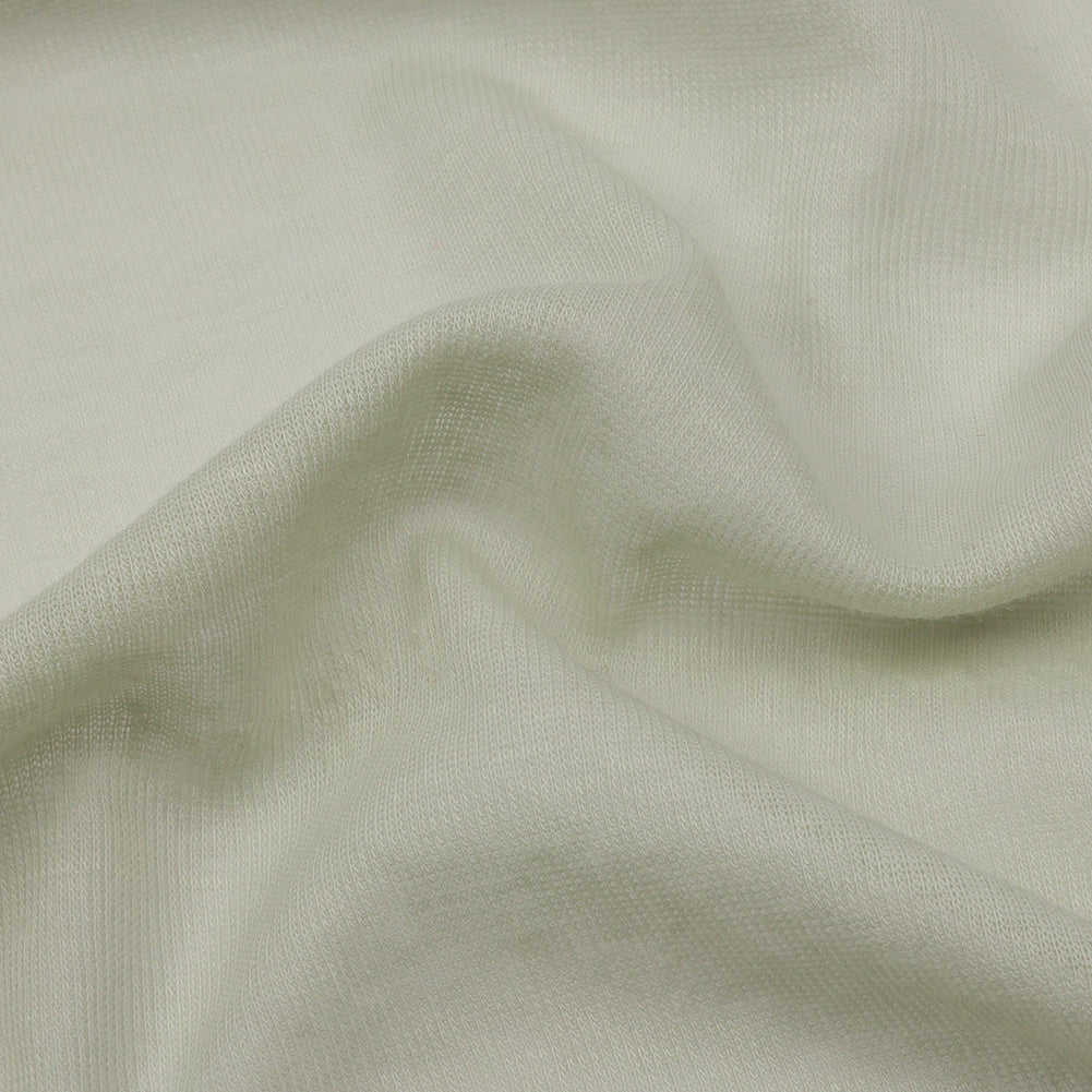 Famous Designer Light Mint Viscose and Cotton Lightweight Interlock Knit - Joann Fabrics