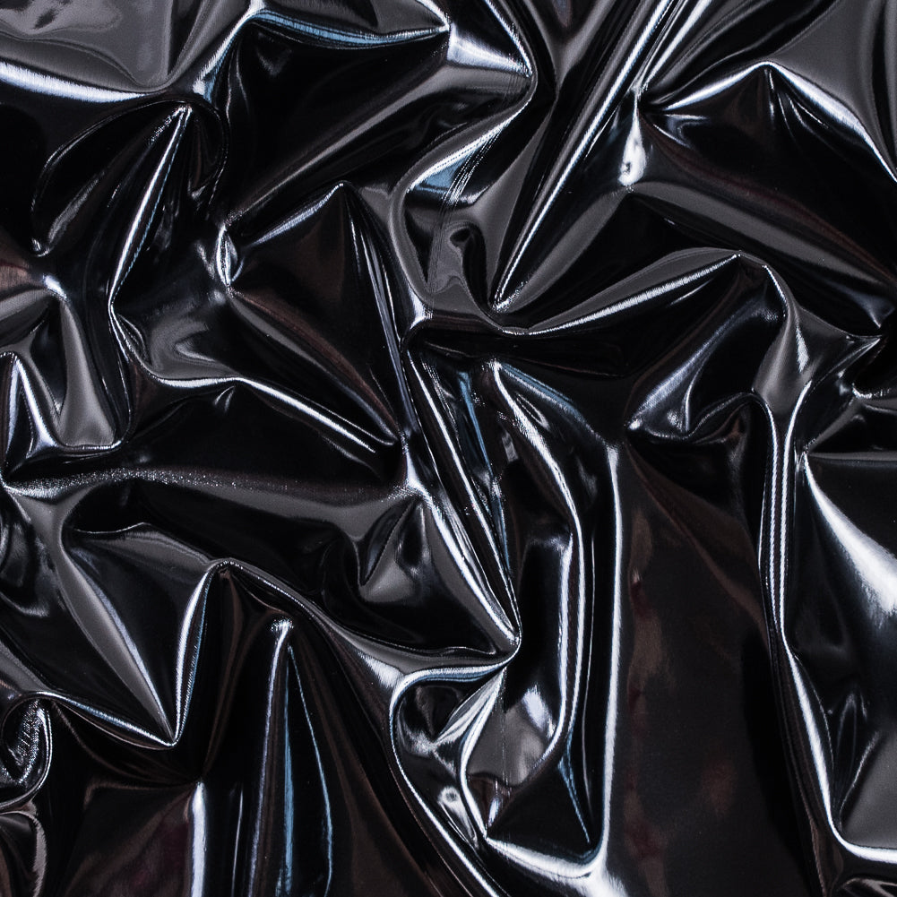 Flynn Black Glossy Stretch Imitation Latex - Joann Fabrics