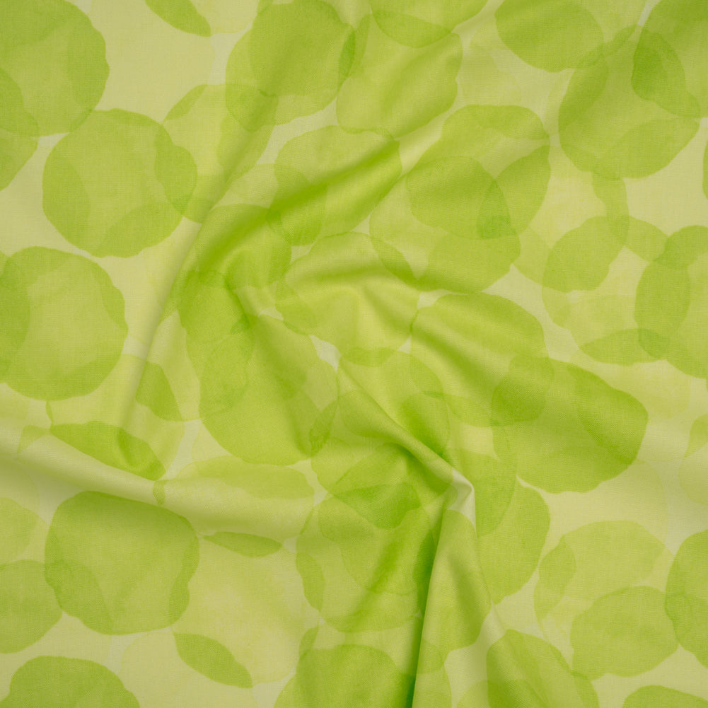 Printed Quilting Cotton by Patrick Lose for Northcott - Pickle Juice Juicy Watercolor Circles - Tonal Trios Collection - Joann Fabrics
