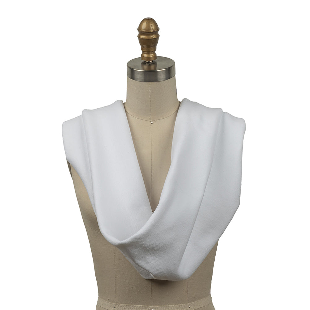 Cotton Tubular 1x1 Rib Knit - White - Delia Collection - Joann Fabrics