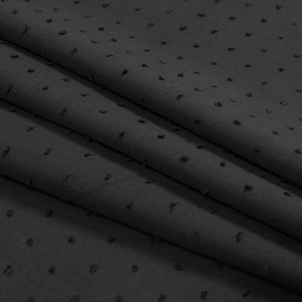 Italian Black Cotton Swiss Dot - Joann Fabrics