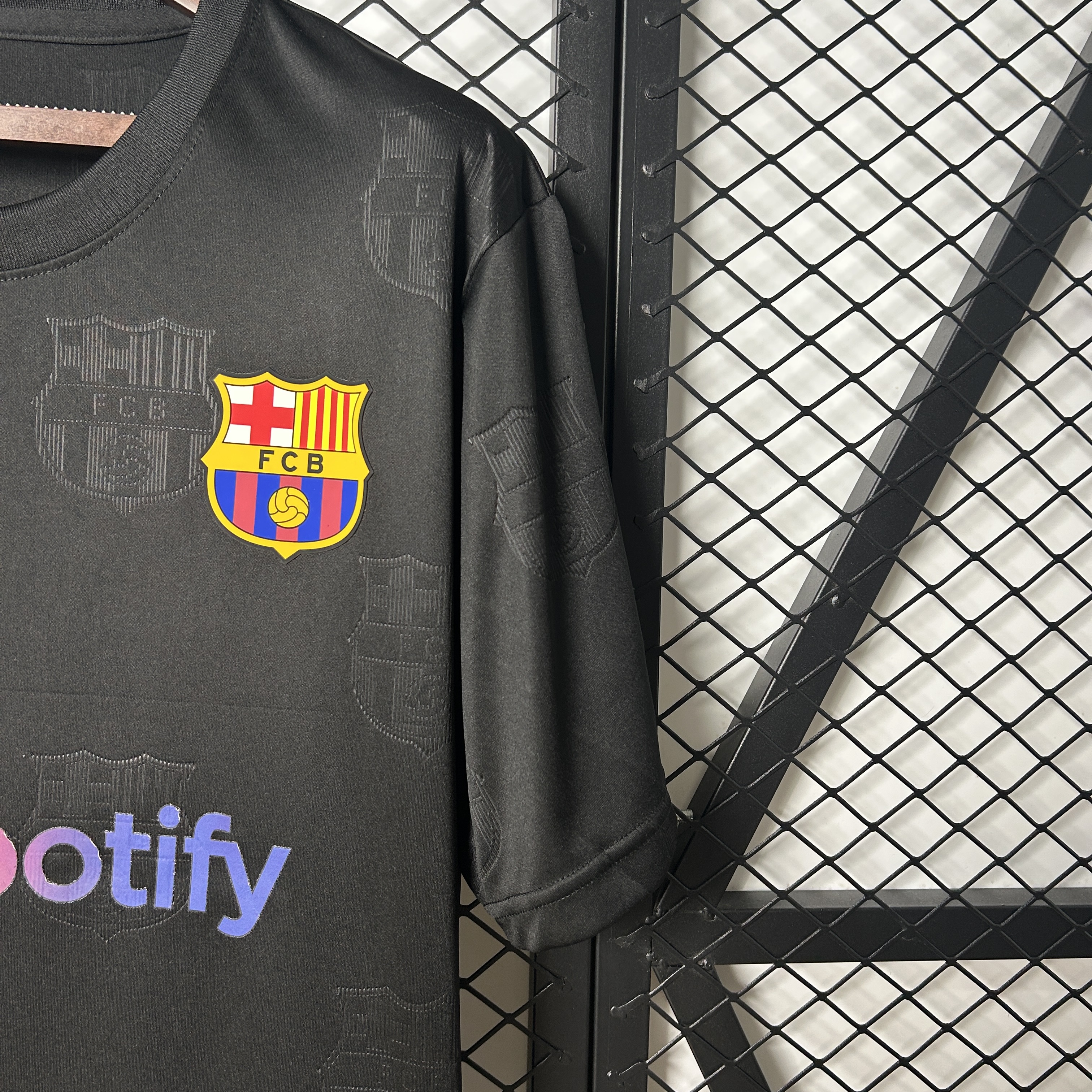 2025/2026 Barcelona Black Team Chapter Special Edition Football Jersey 1:1 Thai Quality