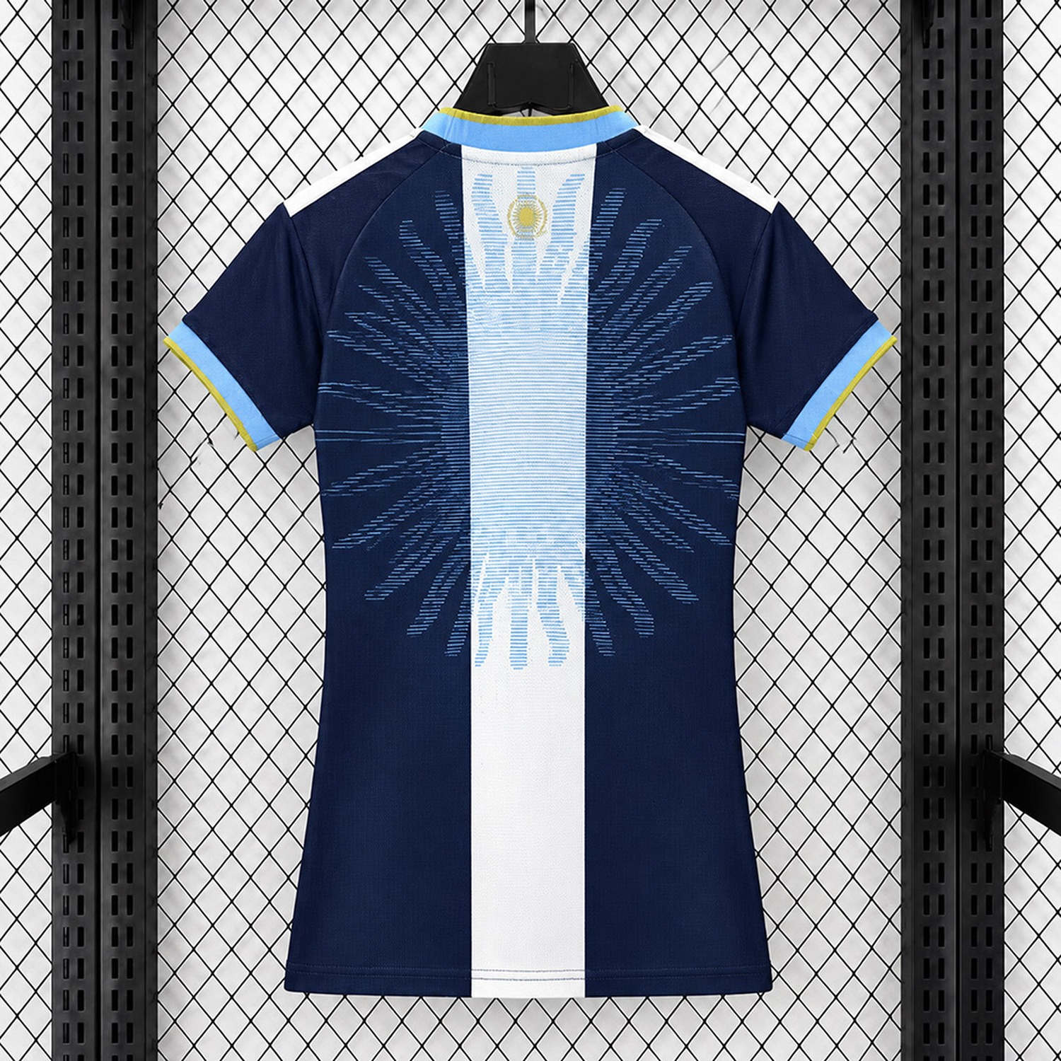 Women's Argentina 2026 Messi Tribute Navy Blue Pre-Match Training Jersey - Fans Version - UnitedFutballJersey