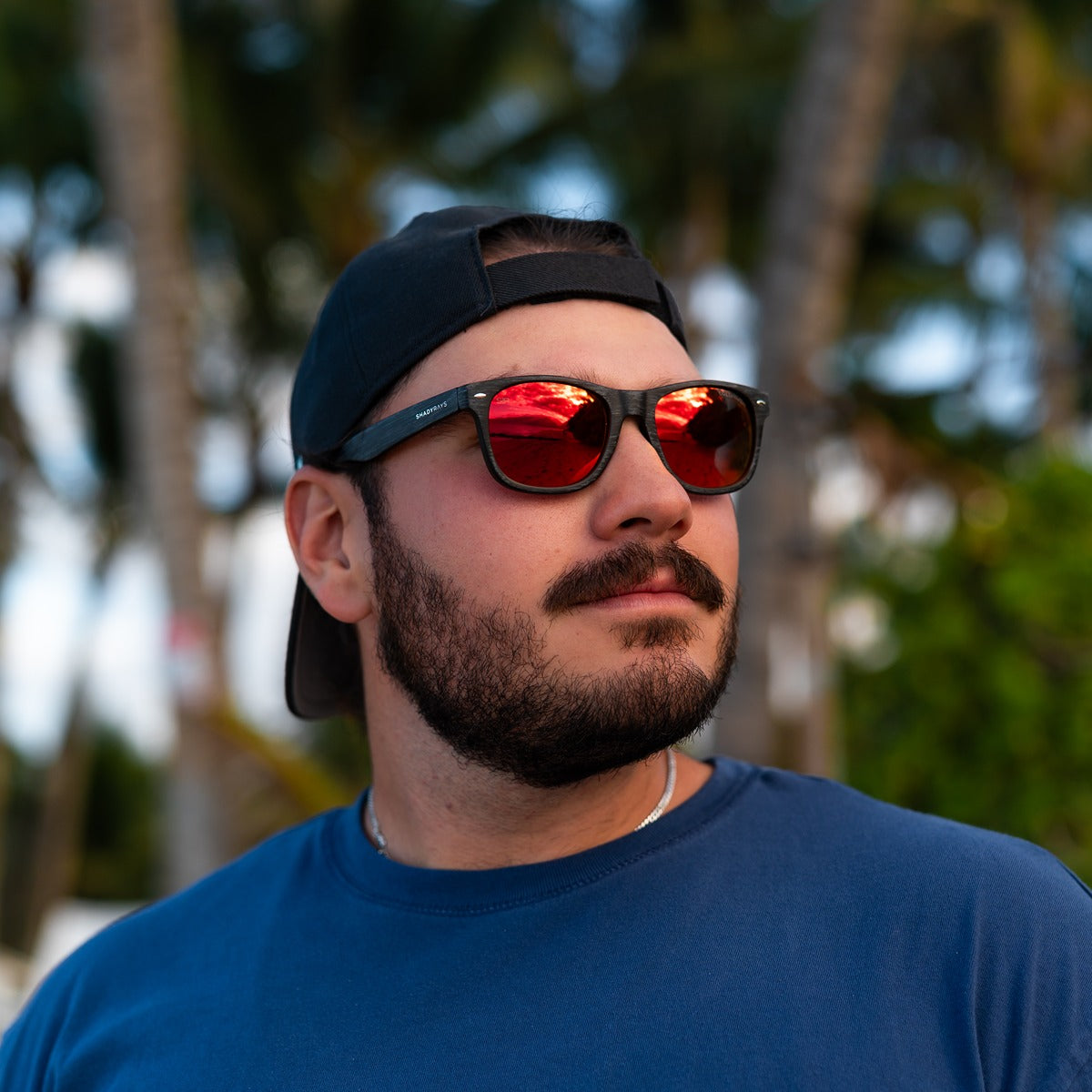 Classic Timber – Black Red Polarized