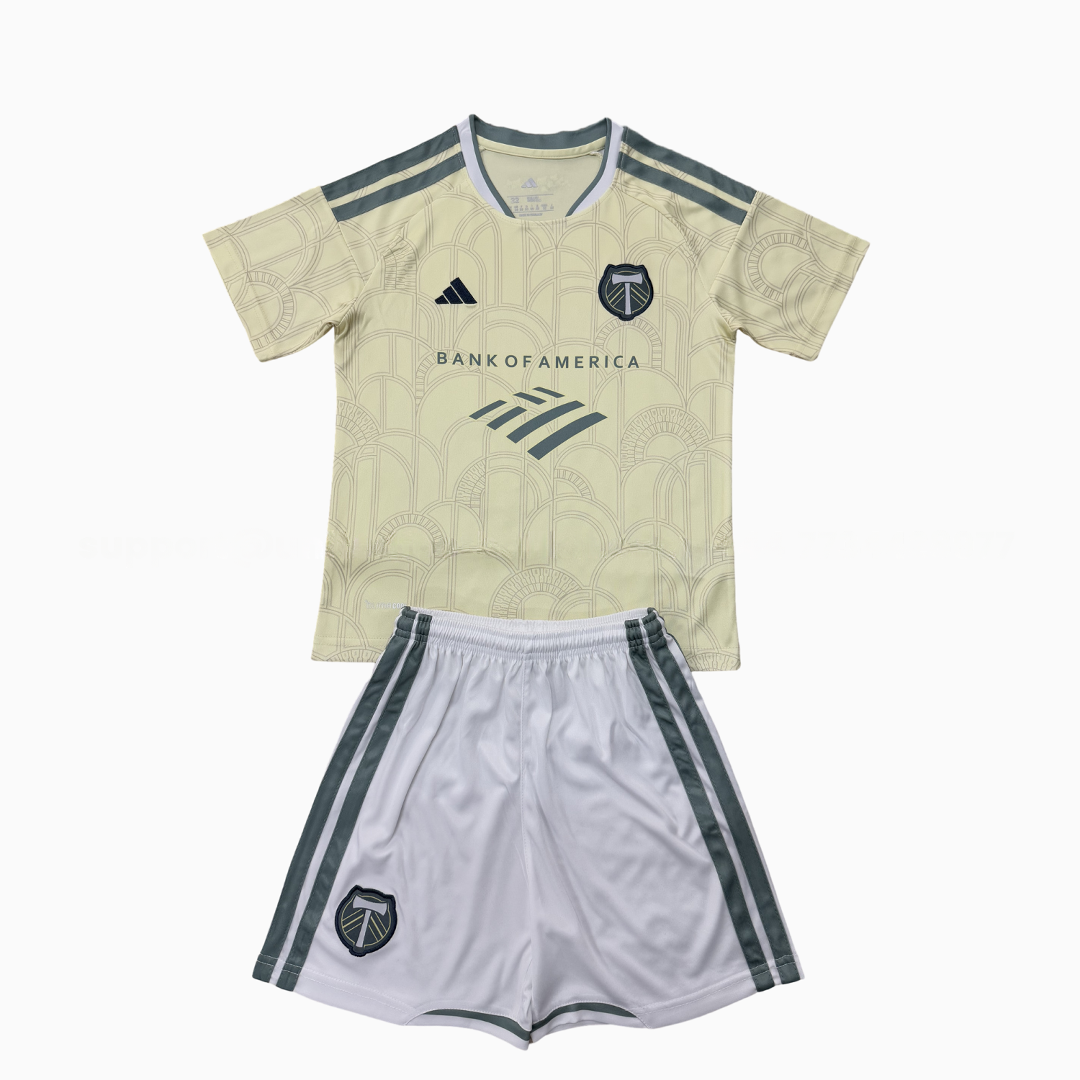 Portland Timbers 25-26 Away Kids Kit - UnitedFutballJersey
